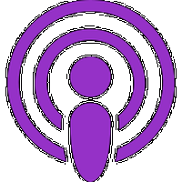 Apple Podcasts logo